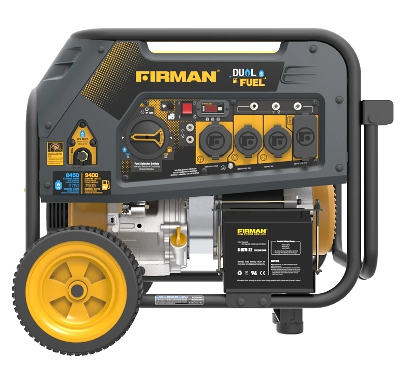 Portable Generator With Cover, Remote Start, 50 Amps, 120/240-Volts, 9400/7500-Watts
