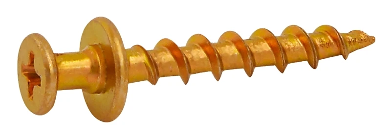 Bearclaw Hanger Screws, Brass, 5-Pk.