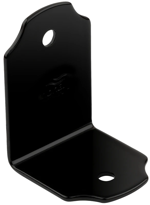 Hartley Collection Decorative Light Rafter Angle Tie, Black, 1-3/8 x 2 x 1-1/2 In.