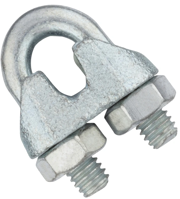Wire Cable Clamp, 1/4 In.