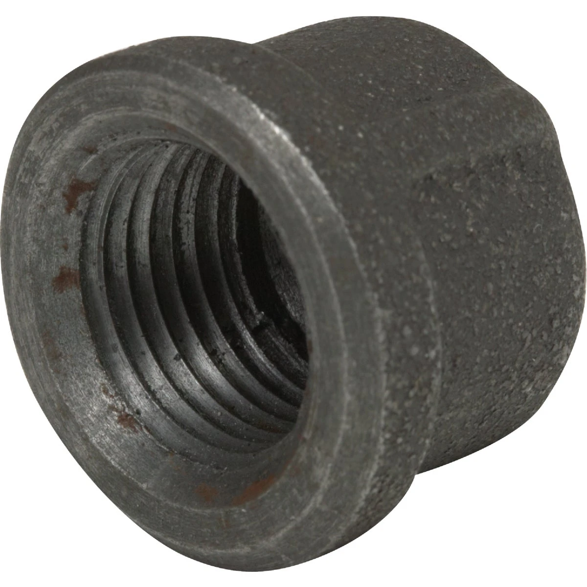 Black Pipe Cap, 1 In.