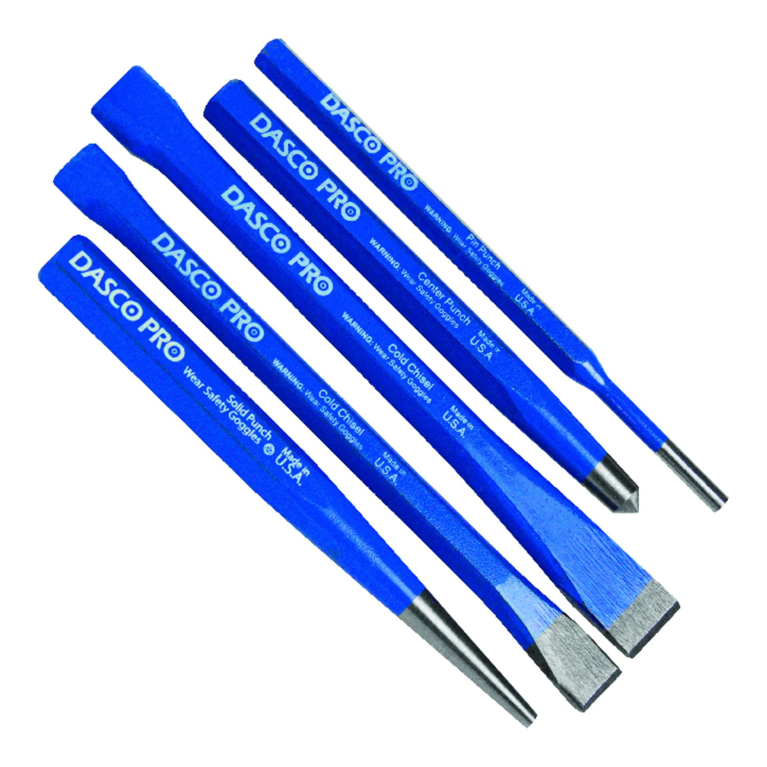 Punch/Chisel Kit, 5-Pc.