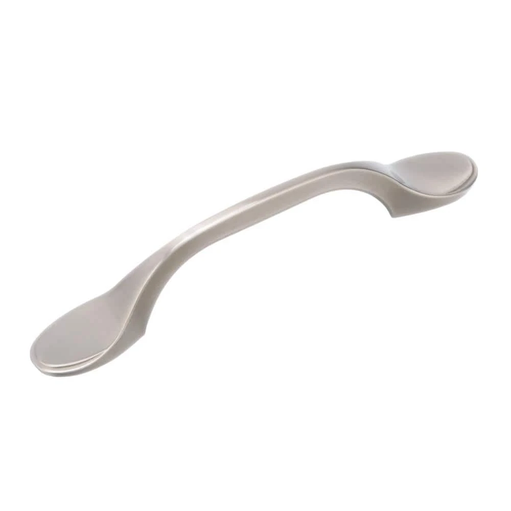Ravino Cabinet Pull, Satin Nickel, 3 In.