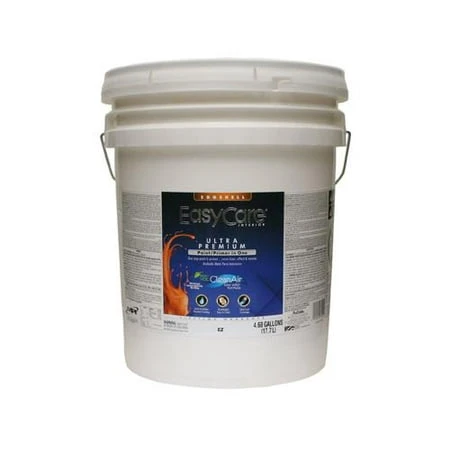 Ultra Premium Interior Latex Paint & Primer, Antique White Eggshell, 5 Gallons