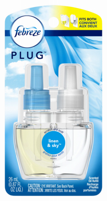 Dual Scent Plug In Refill, Linen & Sky, .879 oz.