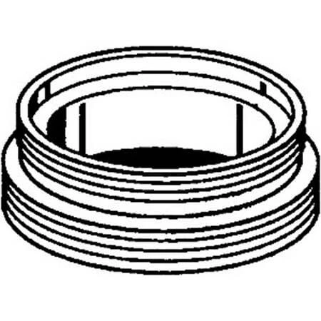 Faucet Aerator Adapter, 3/8-In. Male x 55/64-27 Male