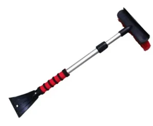 Snow Broom + Squeegee Blade, Extends to 35 In.