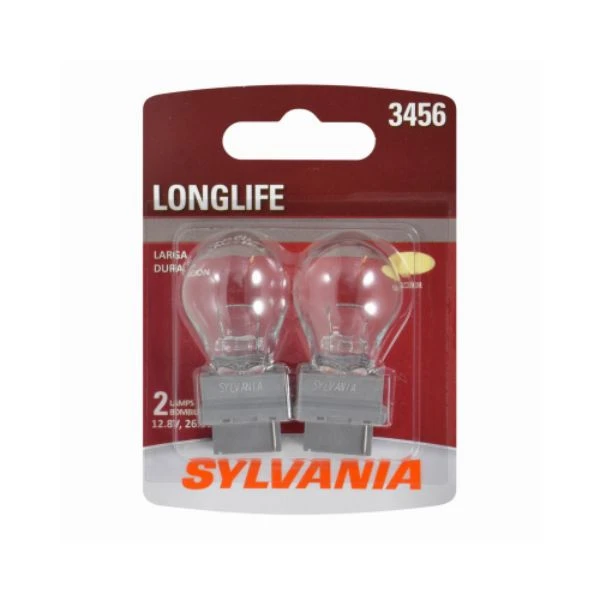 3456 Long Life Miniature Clear Bulb, 3456LL BP2, 2-Pk.