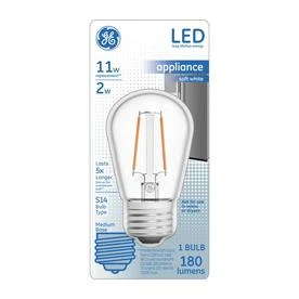 LED Appliance Light Bulb, Medium Base, 7 Watt Replaces 11 Watt