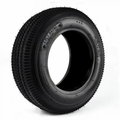 K353A Sawtooth Tread Tubeless Tire, 410/350-6, 4-Ply (Tire only)