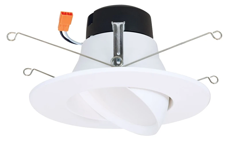 LED Gimbal Retrofit Light Kit, Adjustable, Up To 614 Lumens, 5/6-In.