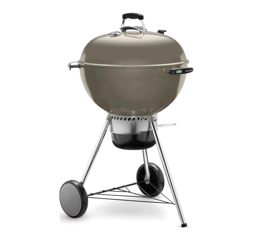 Master-Touch Charcoal Grill, Smoke, 22 In.