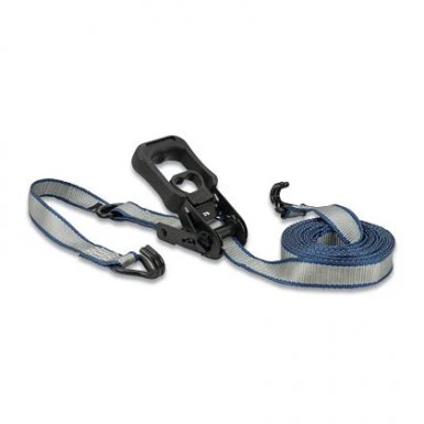 Ratchet Tie Down, 1000-Lb. Load, 1.25-In. x 14-Ft.