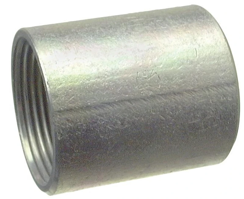 Galvanized Rigid Conduit Coupling, 2-In.