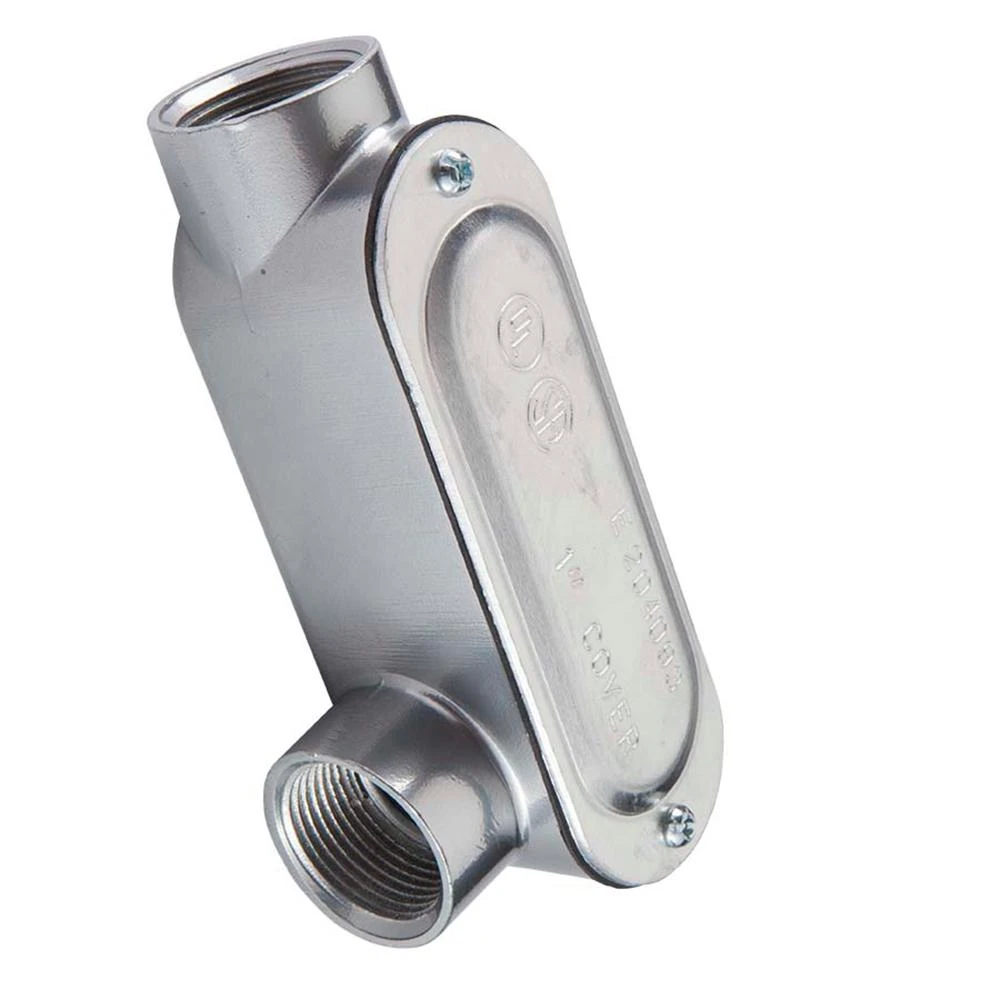 Threaded Oval Conduit Body, Type LL, 1/2-In.