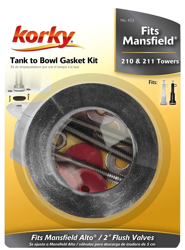 Tank To Bowl Gasket & Hardware Kit for Mansfield