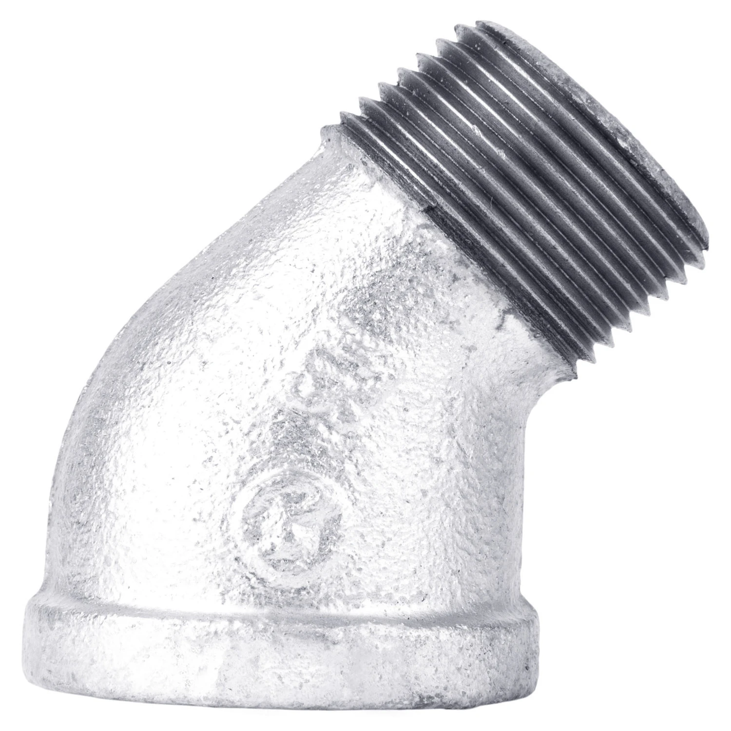 1-1/4 In. Galvanized Pipe 45 Degree Street Elbow