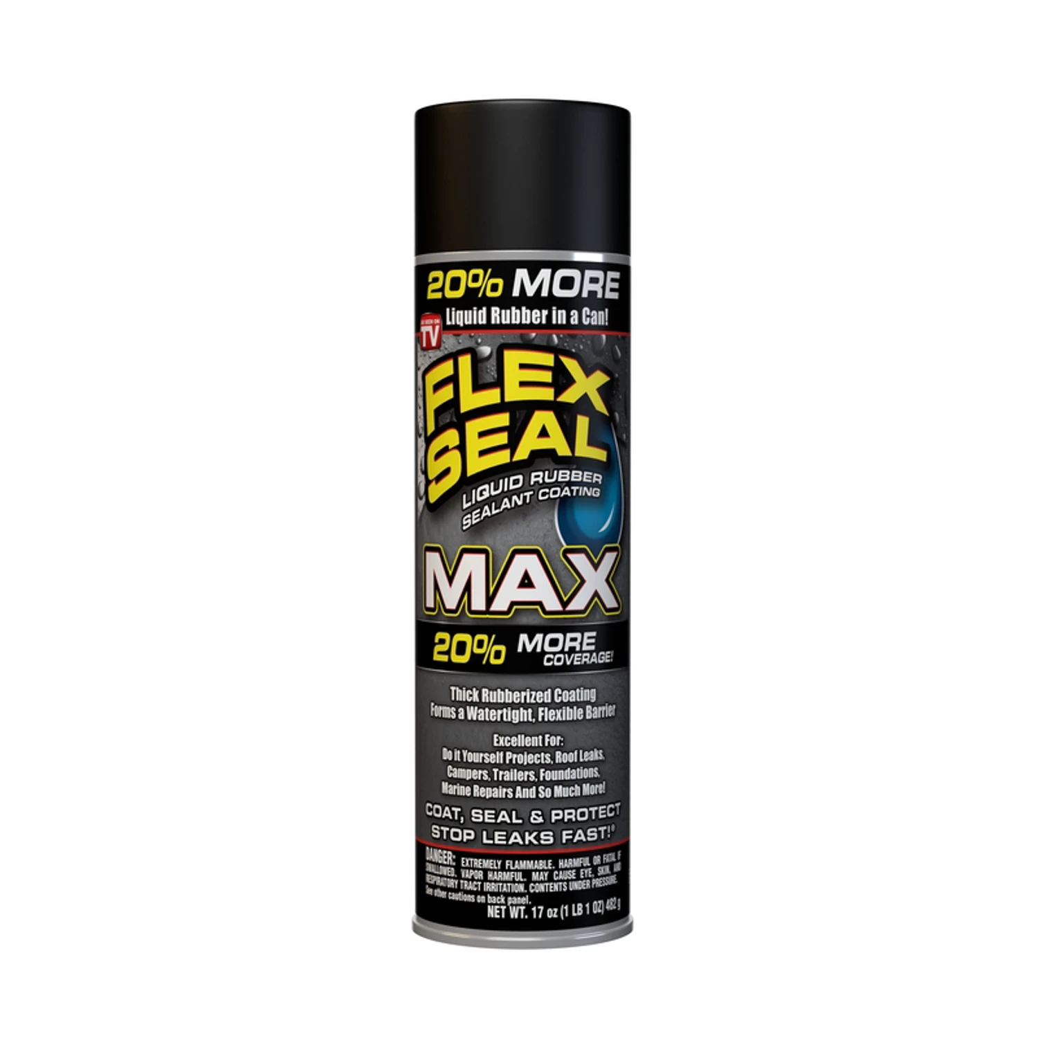 Flex Seal MAX, Black, 17 oz.