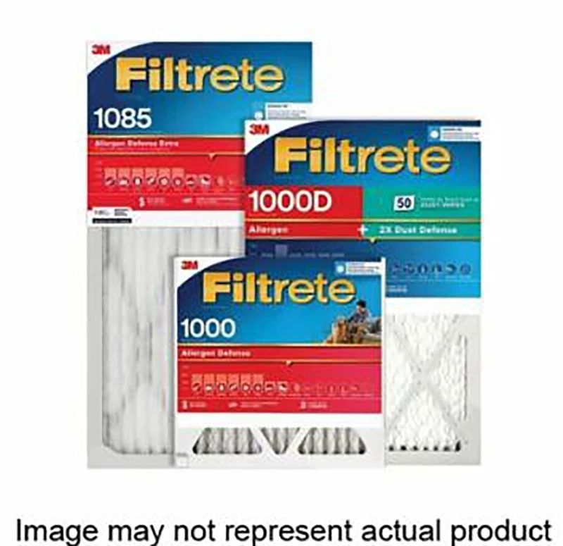 24x24 x 1 In. Micro Allergen Defense Pleated Furnace Air Filter, Red, MPR 1000, 3 Months
