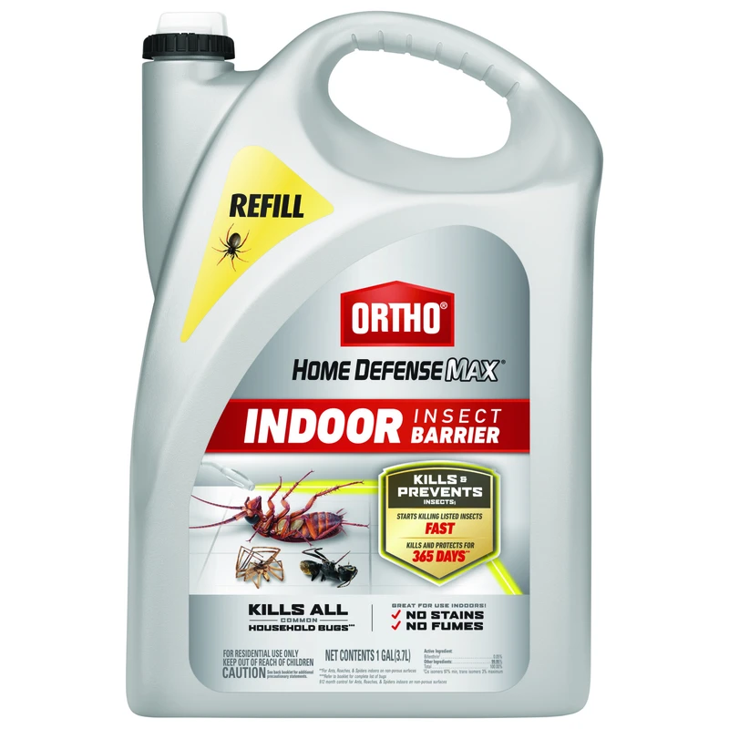 Home Defense MAX Indoor Insect Barrier, Ready-to-Use 1 Gallon Refill