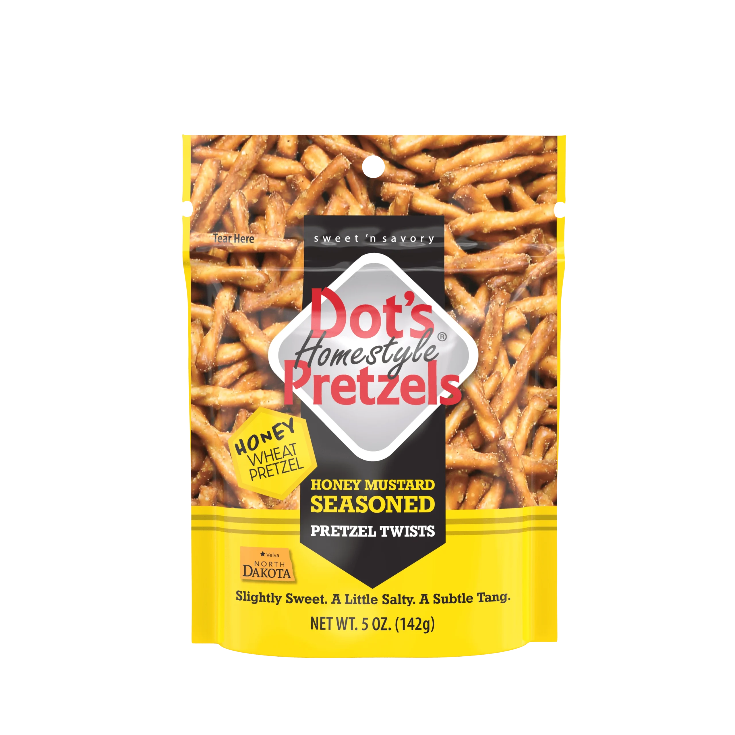 Honey Mustard Home Style Pretzels, 5-oz.