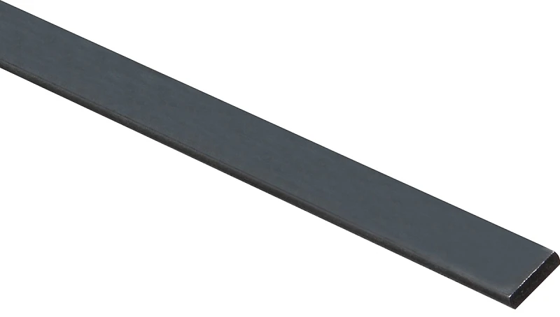 Solid Flat Bar, Plain Steel, 3/4 x 48 x 3/16 In.