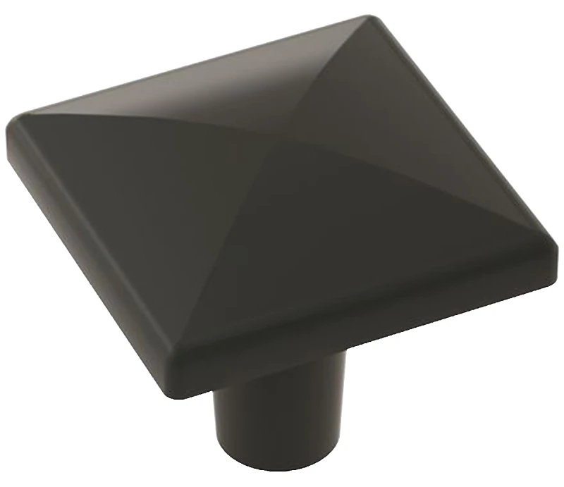 Extensity Cabinet Knob, Matte Black, 1-1/8 In.