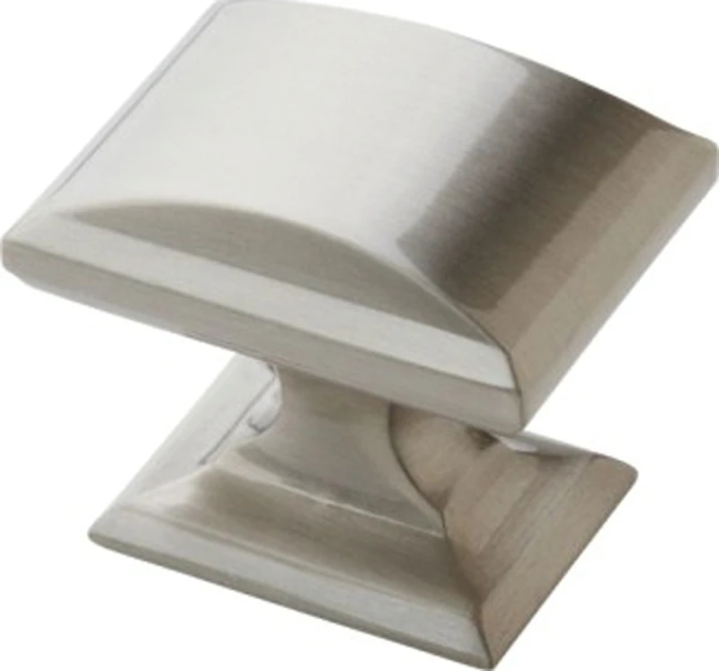 Candler Cabinet Knob, Satin Nickel, 1-1/4 In.