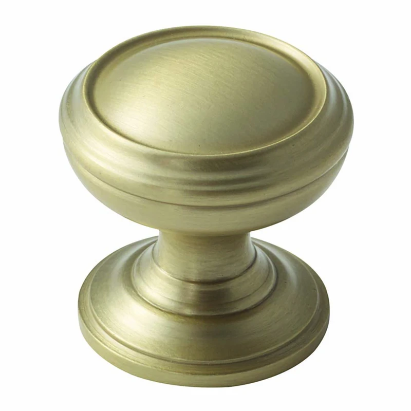 Revitalize Cabinet Knob, Golden Champagne, 1-1/4 In.