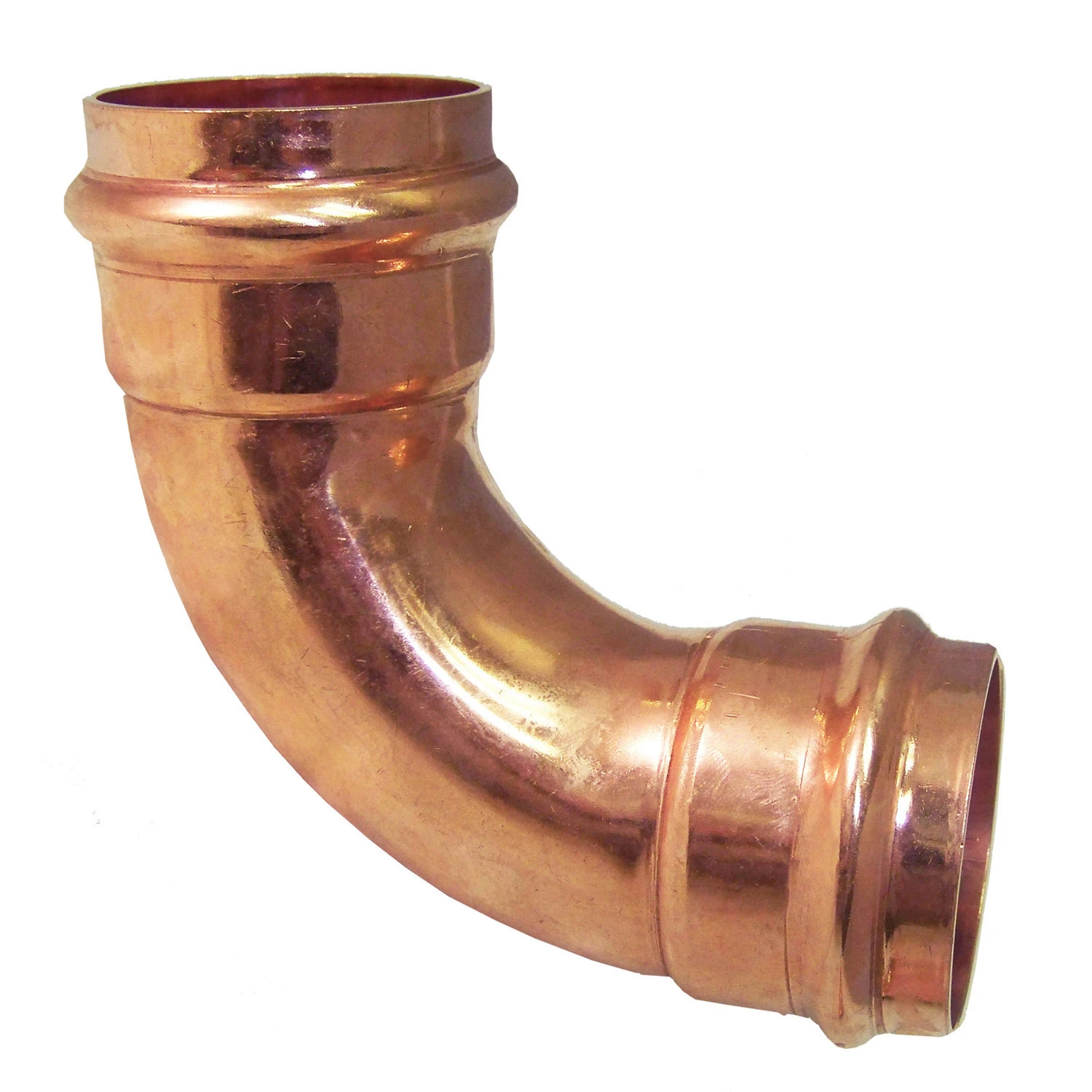 Copper Pipe Elbow, 90 Degrees, 1 In. Press by Press