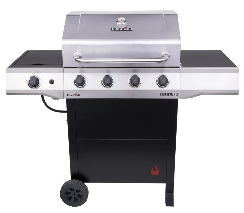Performance Series Gas Grill, 4 Burners, Stainless Steel