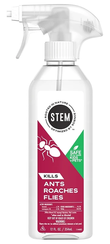 All-Natural Ant, Roach, Fly Insect Killer, Indoor/Outdoor, 12 oz.