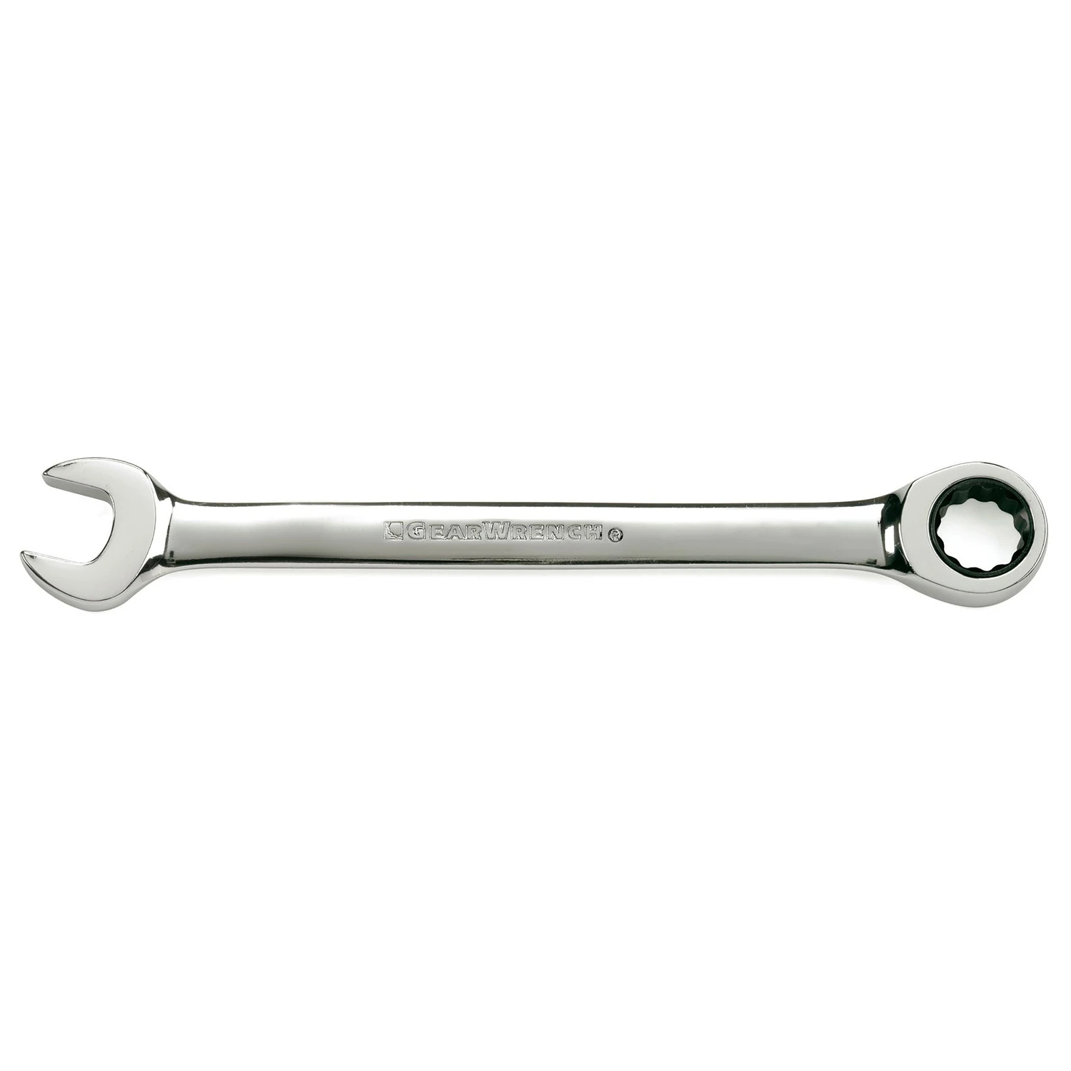 Combination Ratcheting Wrench, 90-Tooth, 12-Point, 18 mm