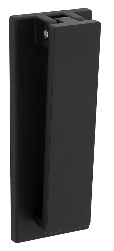 Reed Door Knocker, Matte Black