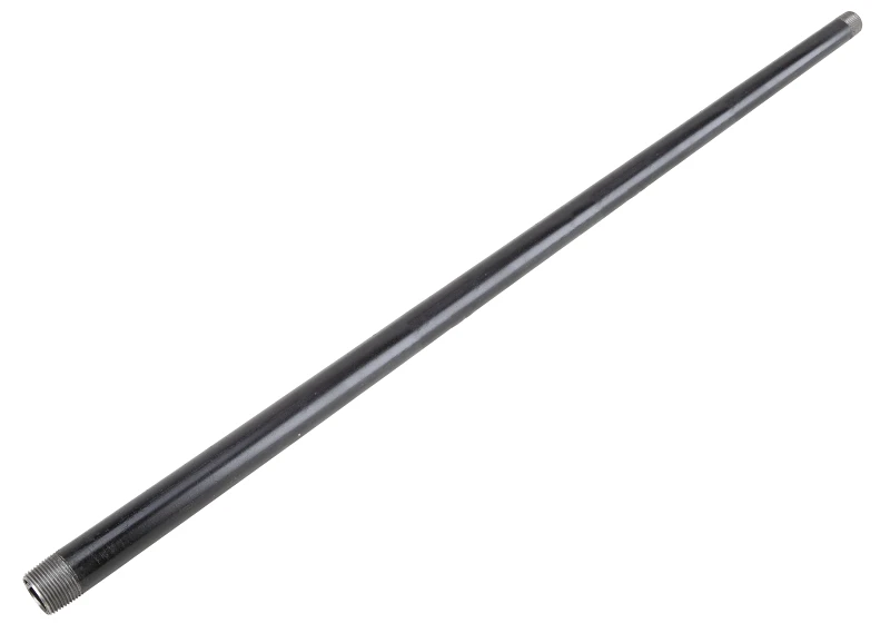 1 Inch X 36 Inch Black Steel Pipe Nipple - Model Bn 1x36-s