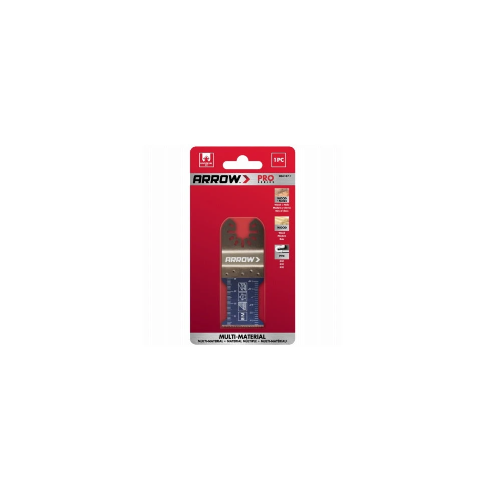 Wood & Nails Oscillating Tool Blade, 1-5/16-In.