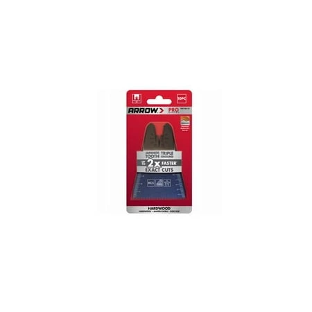 Japanese Tooth Oscillating Tool Hardwood Blades, 2-11/16 In., 10-Pk.