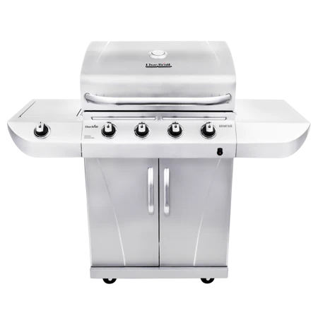 Advantagae Series LP Gas Convection Grill, 3-Burners, 30,000 BTUs