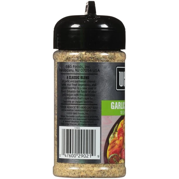 Garlic & Parmesan Cheese Seasoning, 2.5 oz.