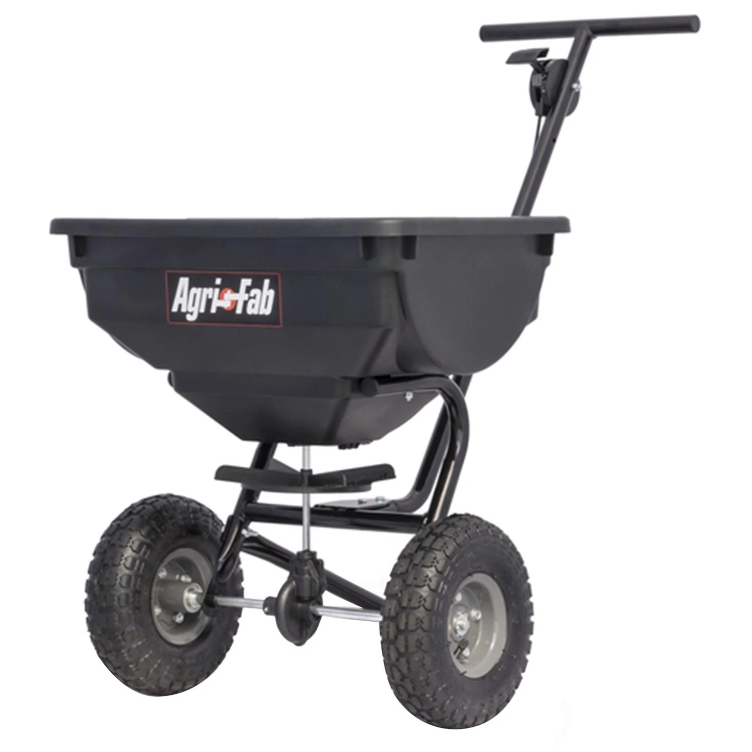 Deluxe Push Broadcast Spreader, 85 Lb.