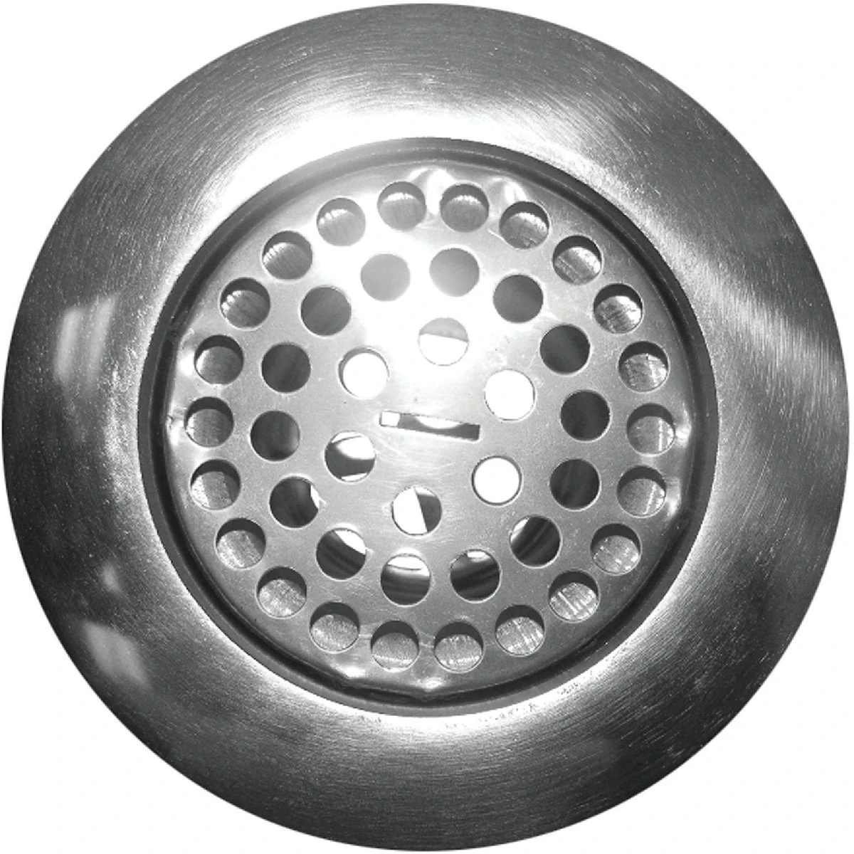 Flat Top Kitchen Sink Strainer, Chrome, 3-1/2 In.