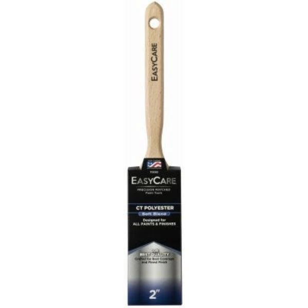 Flat Sash Paint Brush, Wood Handle, 2 In.