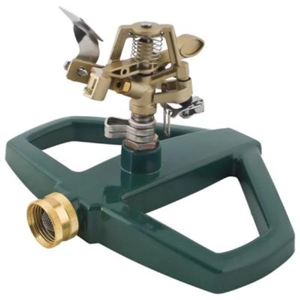 Pulsating Sprinkler, Plastic, Adjustable Spray