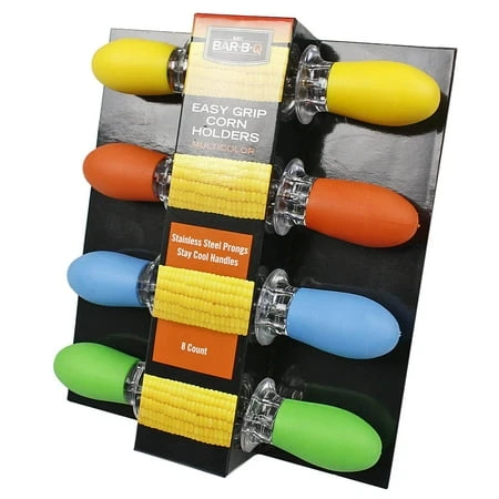8-Pc. Colored Corn Holder Set