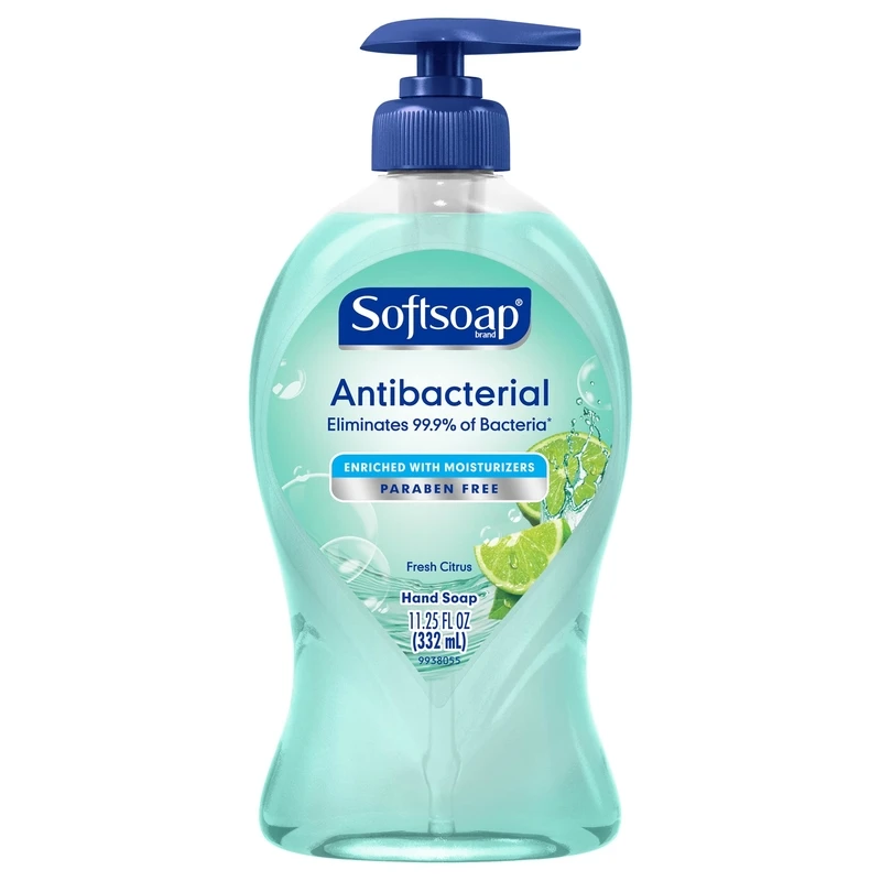 Antibacterial Handsoap Pump, Fresh Citrus , 11.25 oz.