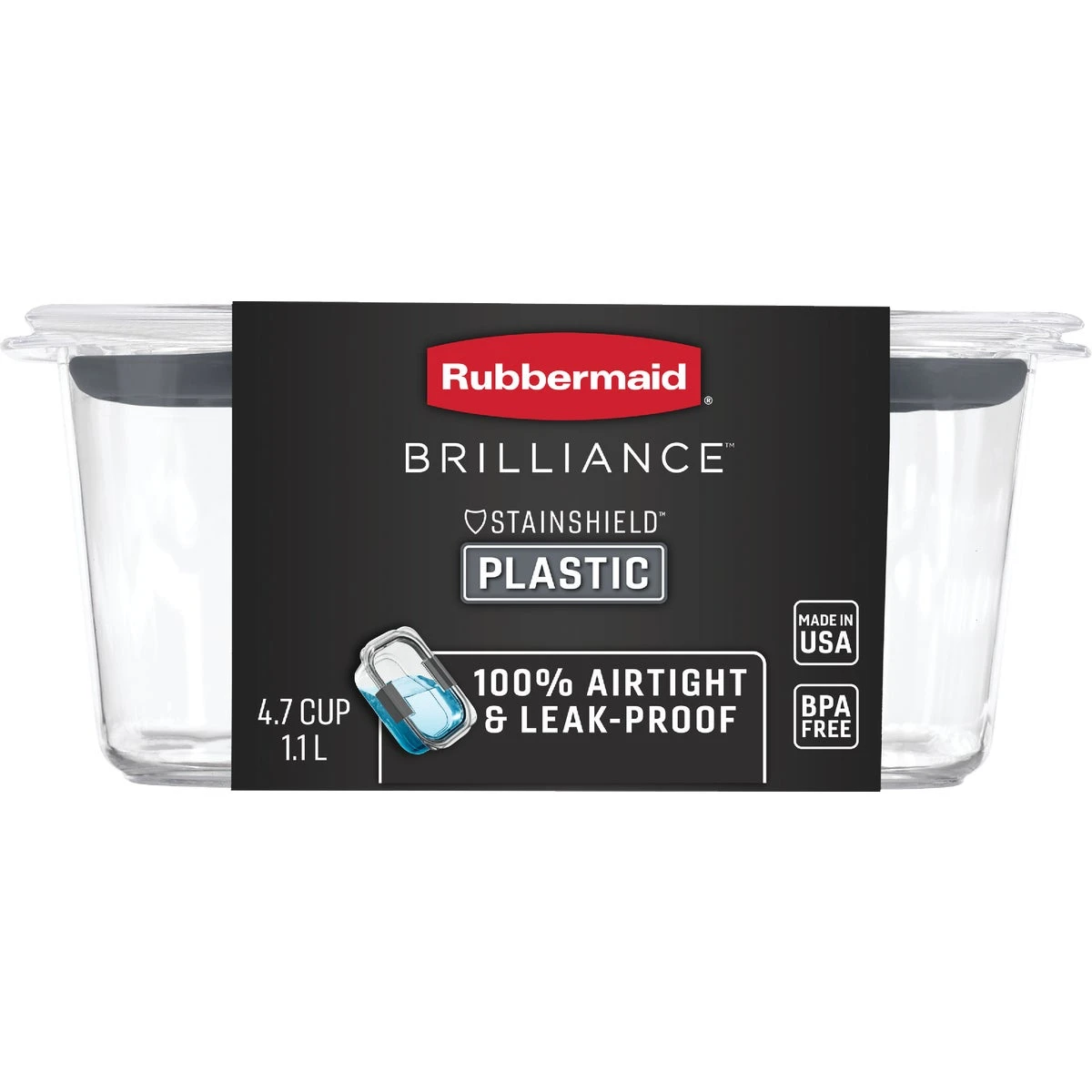 Brilliance Food Storage Container, 4.7 Cup