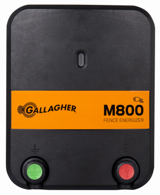 Electric Fence Charger, M800, 8 Joules, 110-Volt