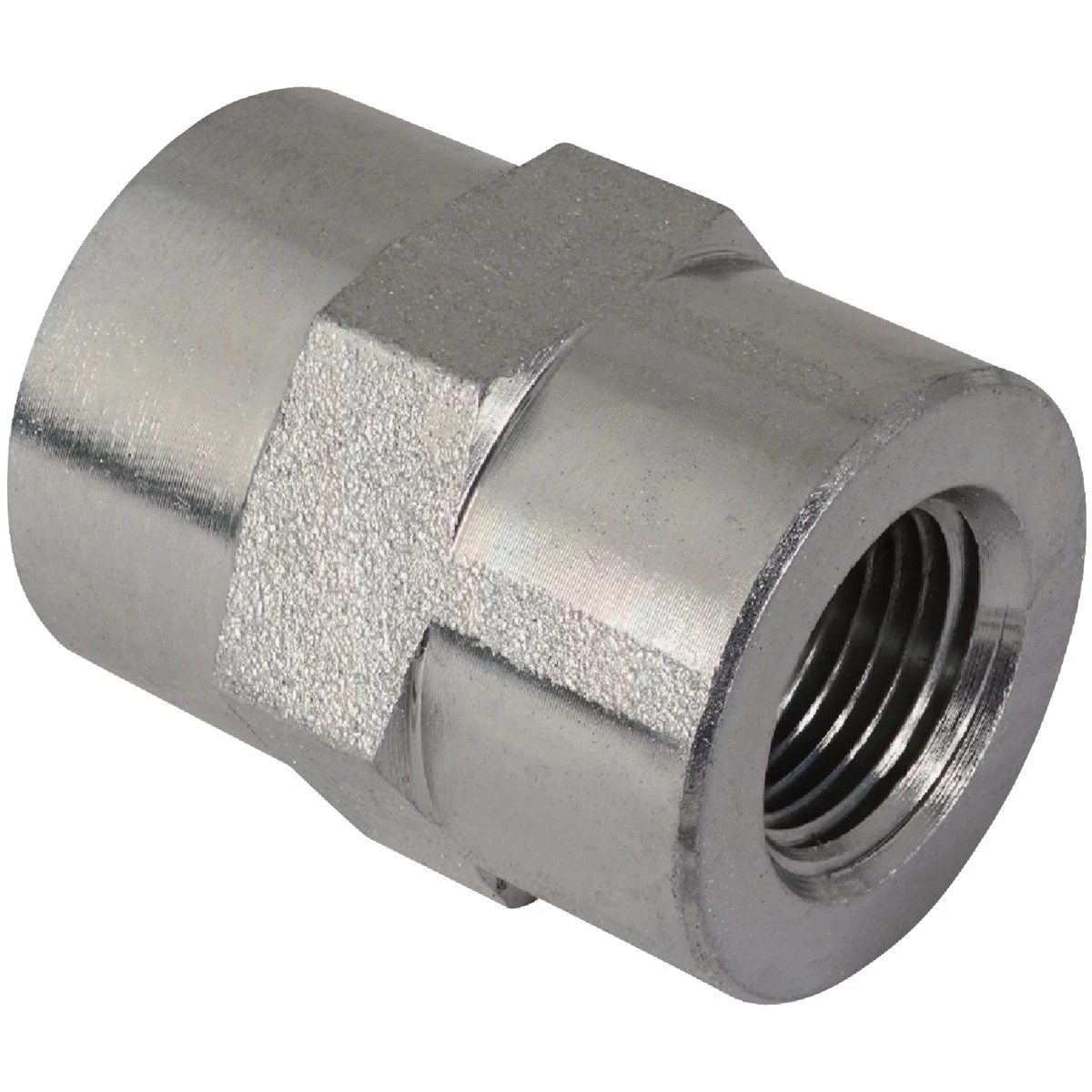 Hydraulic Adapter, 3/8-In. FP x 3/8-In. FP