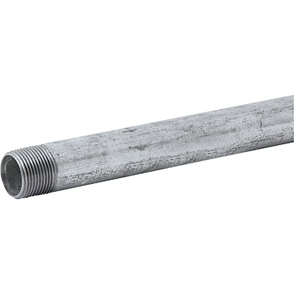 Galvanized Steel Pipe, Threaded, 1/4 In. x 10 Ft.
