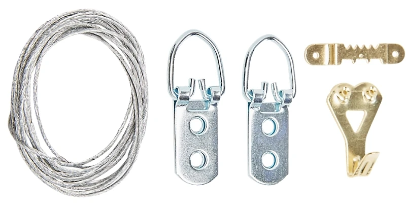 Picture Hanging Kit, 50 Lb. Load